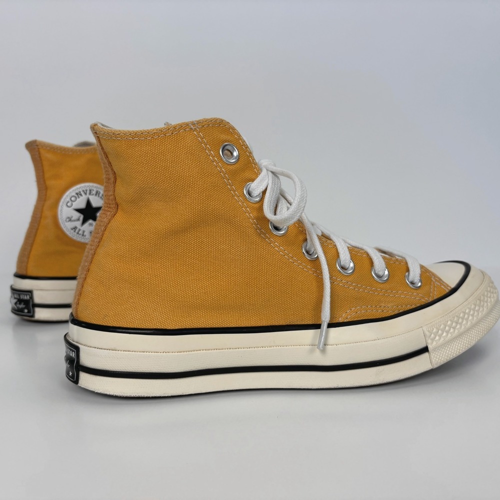Converse Chuck 70 Hi Sunflower Yellow Hi Top Shoes Womens 7.5 Mens 5.5 162054C - Picture 3 of 12